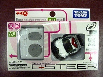 チョロQ　キューステア　QSS-13 スカイラインGT-R(R34）パトカー Amazon | Qステア QSS13 スカイライン GT-R R34パトカー (A/B