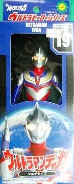 ウルトラマンティガ」ソフビ人形・ウルトラマンティガ・マルチ（新品